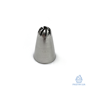 Pastry Nozzle BC331 Twisted Closed Star &Oslash;6mm (Martellato)