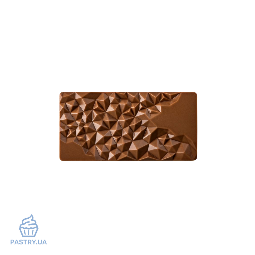 🍫 Форма Fragment PC5004 для шоколадных плиток поликарбонатная от Винсента Велли (Pavoni)