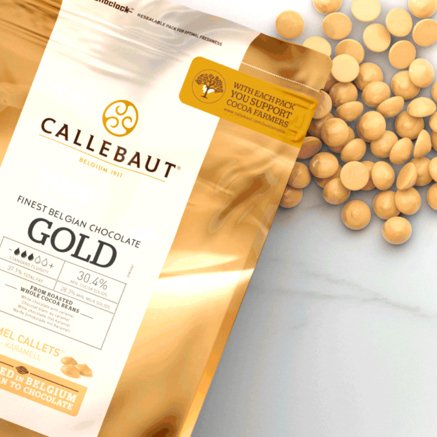 Chocolate Gold 30,4% (Callebaut), 400g