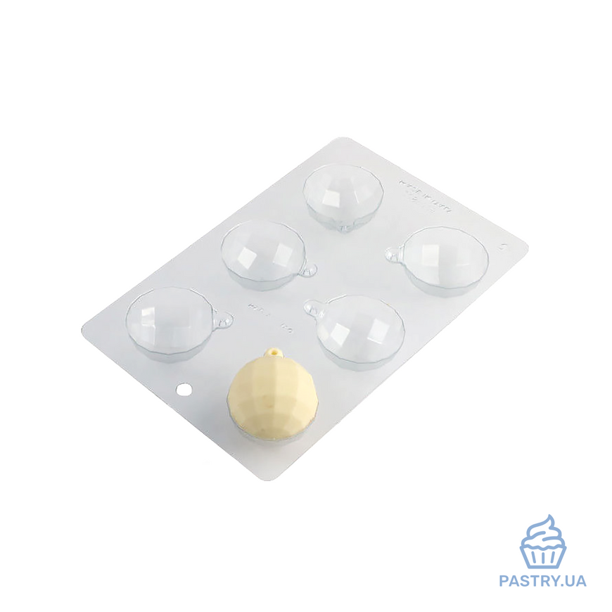 Christmas Ball #5 6cm 20SF005 plastic mould (Martellato)