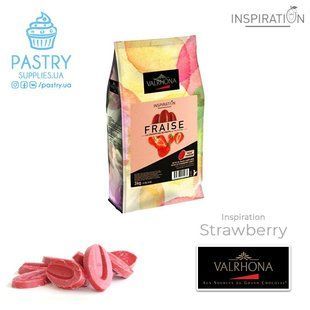 Шоколад Inspiration Полуниця (Valrhona), 250г