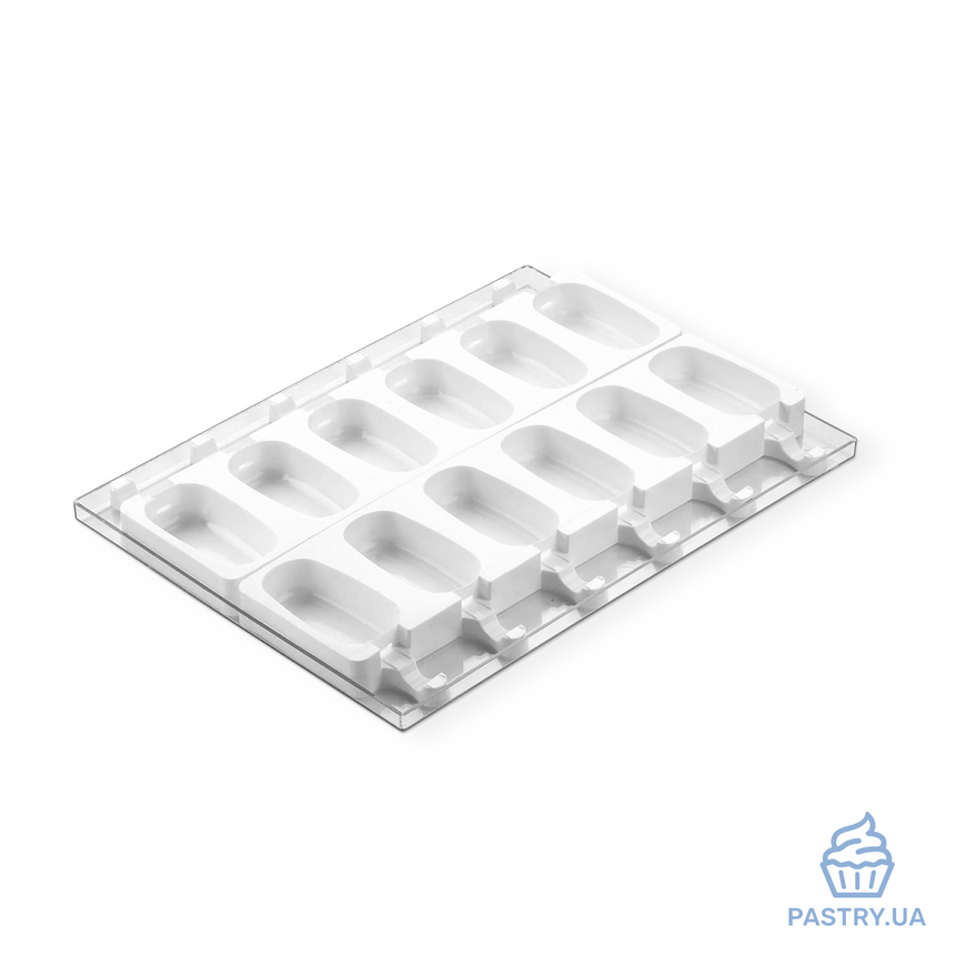 Форма Gel01-Classic для десертів і морозива силіконова, 12 виїмок (Silikomart)