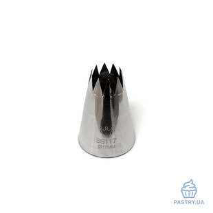 Pastry Nozzle BS117 Star &Oslash;17mm (Martellato), 1pcs