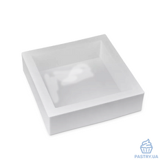 Tor Square 180×180mm H50mm silicone mould for cakes (Silikomart)