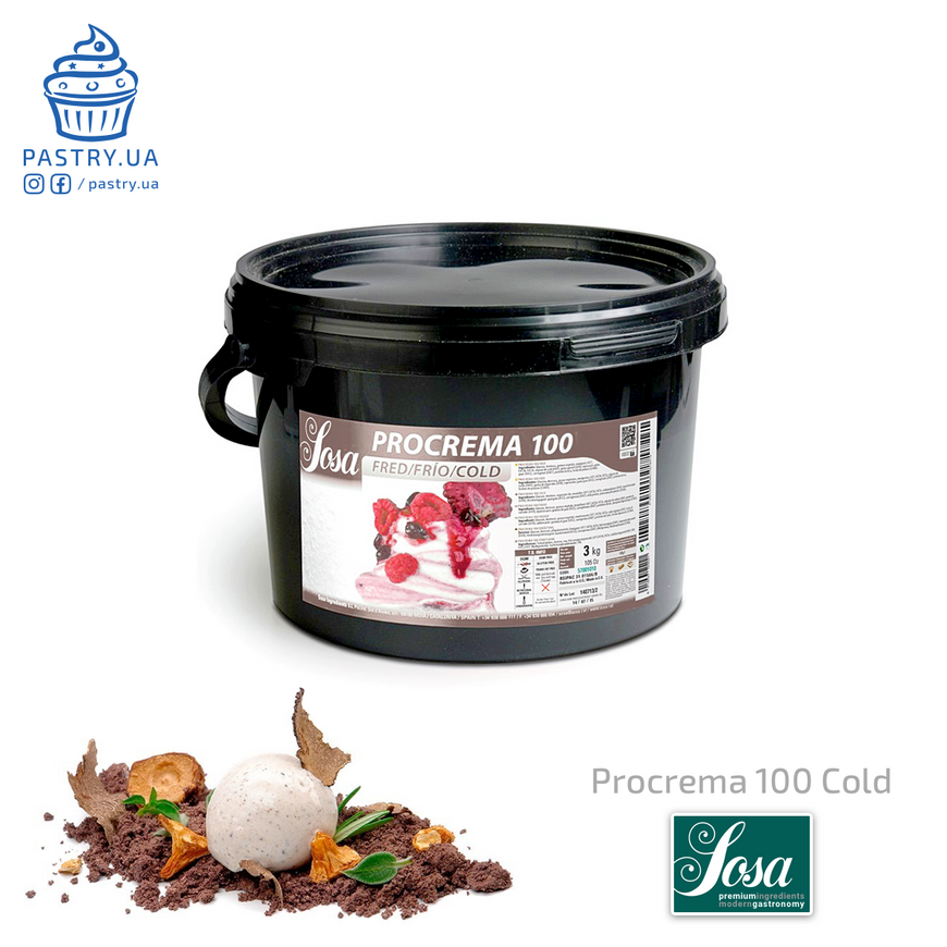 Стабілізатор для морозива – Procrema 100 Cold (Sosa), 50г