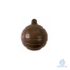 Christmas Ball Stripy &Oslash;6cm 20SF003 plastic mould for chocolate, 2pcs (Martellato)