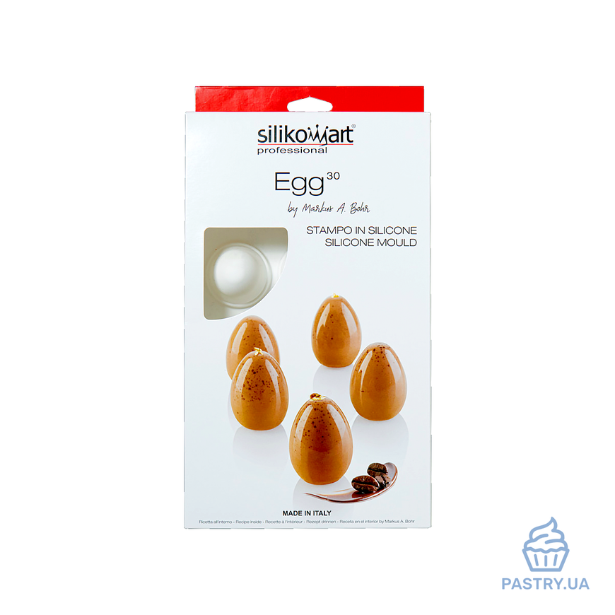 Форма Яйце Ø34мм EGG 30 для десертів силіконова (Silikomart)
