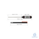 WT-1 Instant Read Digital Candy Thermometer (China)