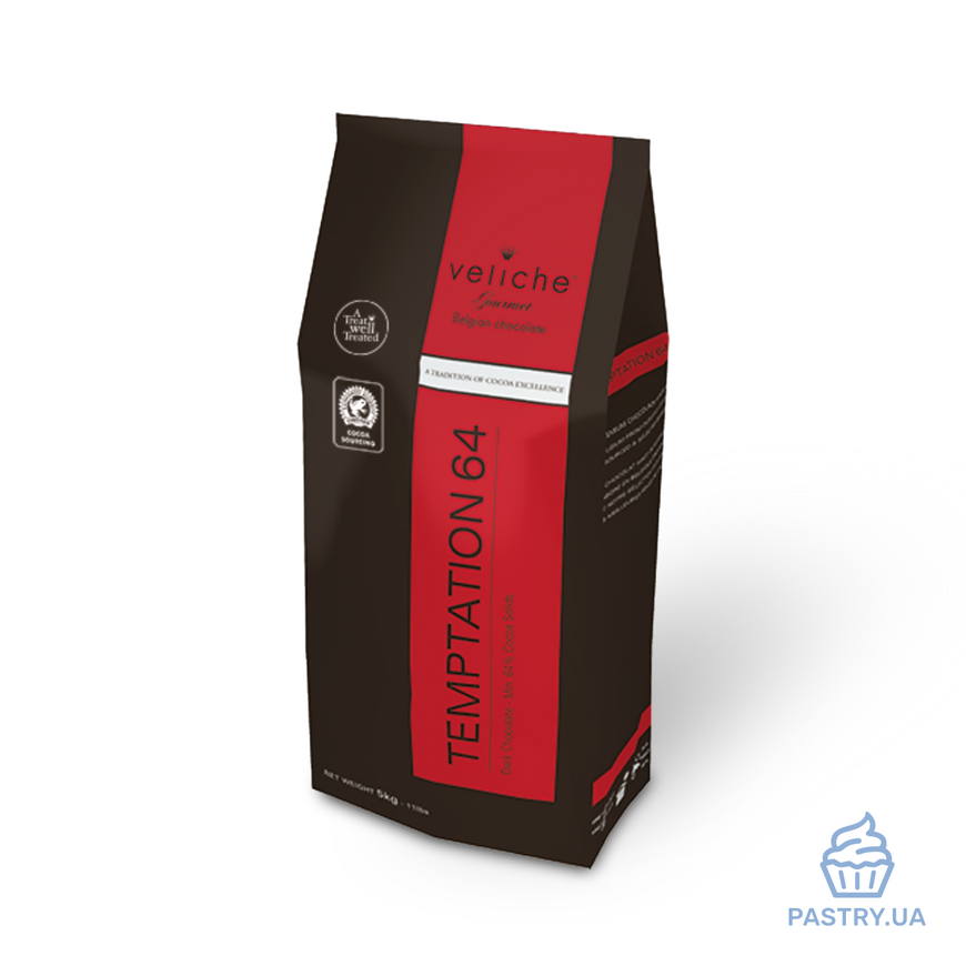 Chocolate Temptation 64% dark (Veliche Gourmet), 5kg