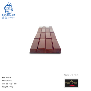 Форма "Навпаки" 10850 для плитки пластикова (Valrhona)