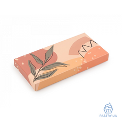 Box "Leaf" 160×80×17mm for chocolate bars (Vals)