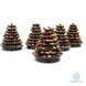 Форма "10 Колец для Конуса" 3922 для шоколадной ёлки пластиковая (Valrhona)