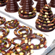 Форма "10 Колец для Конуса" 3922 для шоколадной ёлки пластиковая (Valrhona)