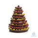 Форма "10 Колец для Конуса" 3922 для шоколадной ёлки пластиковая (Valrhona)