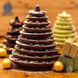 Форма "10 Колец для Конуса" 3922 для шоколадной ёлки пластиковая (Valrhona)