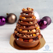 Форма "10 Колец для Конуса" 3922 для шоколадной ёлки пластиковая (Valrhona)