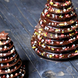Форма "10 Колец для Конуса" 3922 для шоколадной ёлки пластиковая (Valrhona)