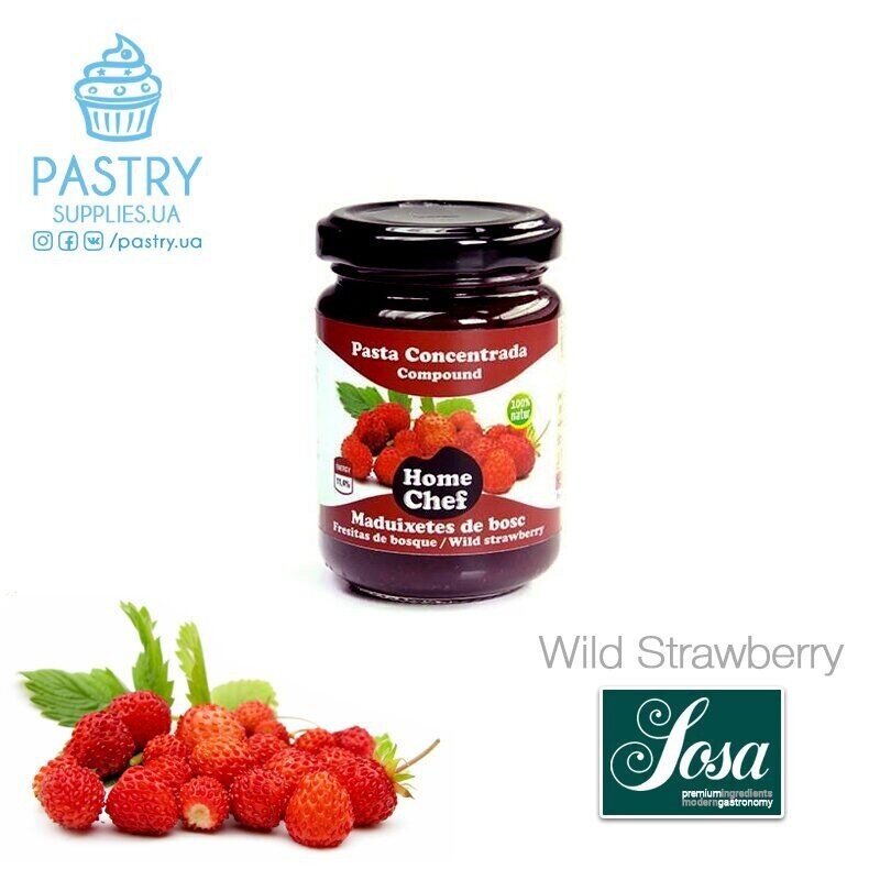 Wild Strawberry concentrated paste (Sosa), 150g