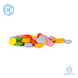 Multicolored dragee for decoration Mini Lentil NON AZO milk chocolate (Smet), 250g