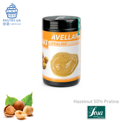Hazelnut praliné 50% (Sosa), 170g