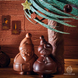 Small Santa Claus 7cm 12394 plastic mould (Valrhona)