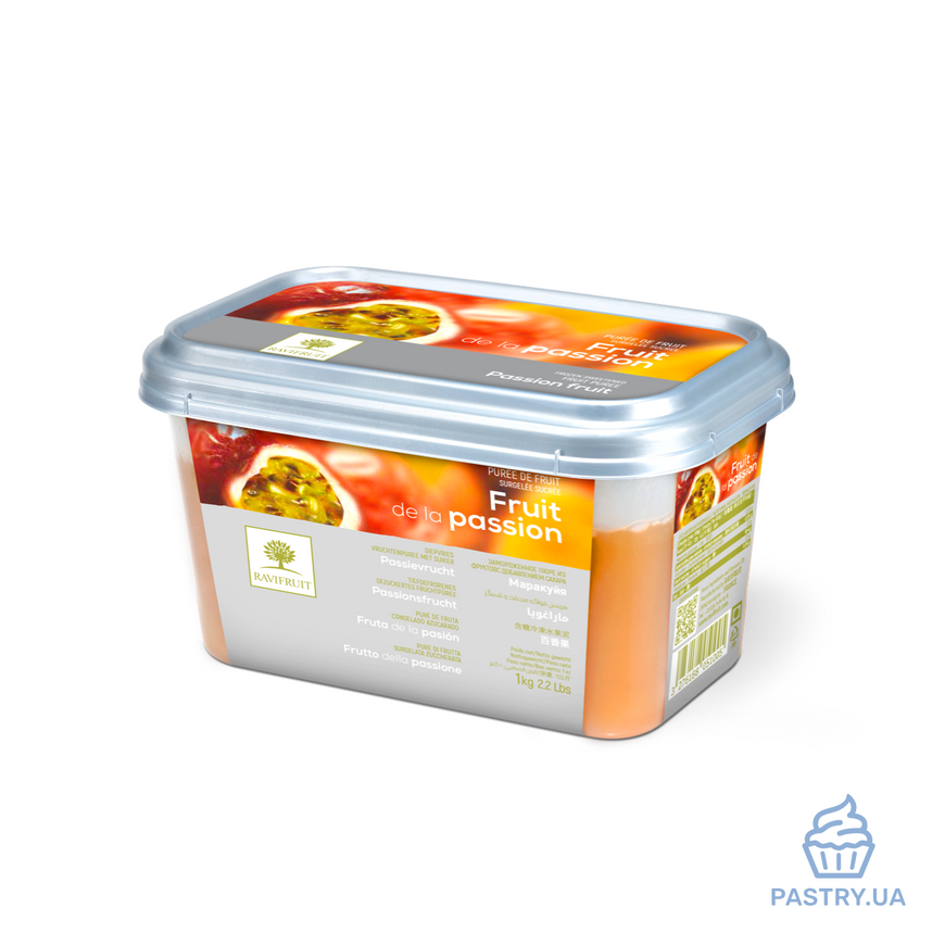 Passion Fruit frozen fruit puree (Ravifruit), 1kg