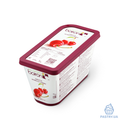 Sour Cherry frozen fruit puree (Les vergers Boiron), 150g