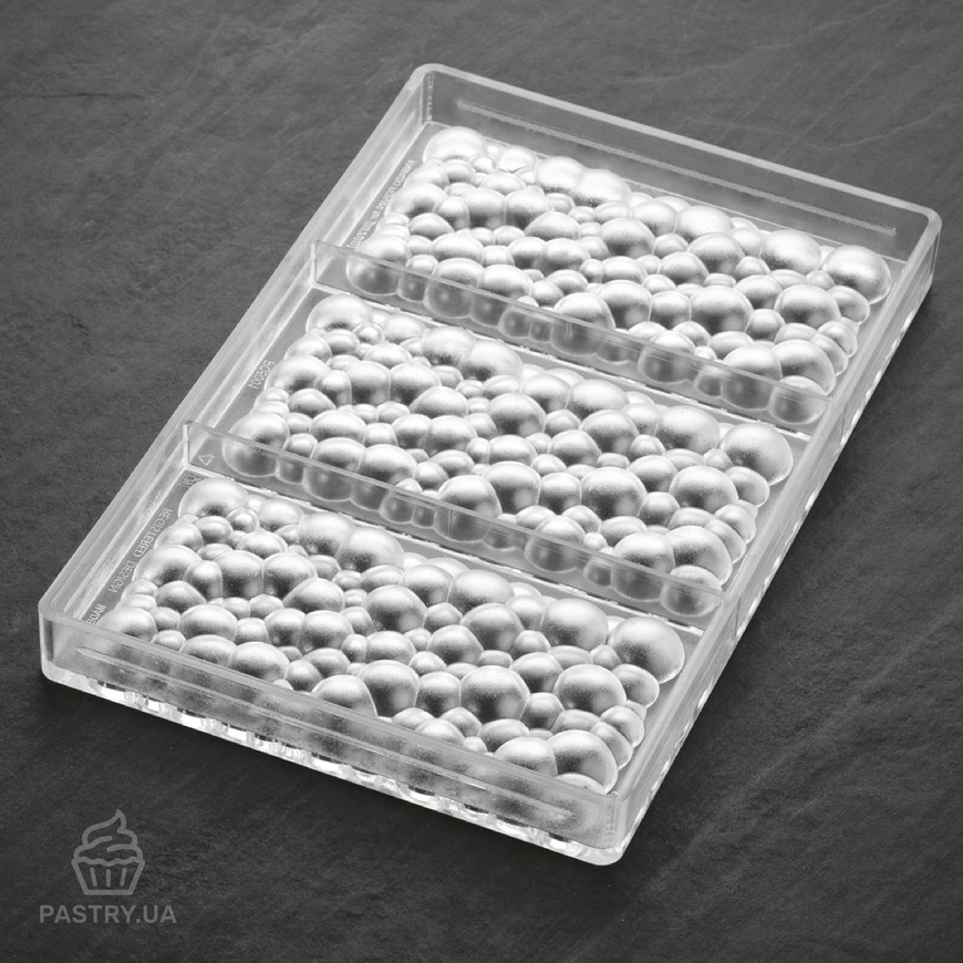 🍫 Sparkling PC5001 polycarbonate mould for chocolate bars by Fabrizio Fiorani (Pavoni)